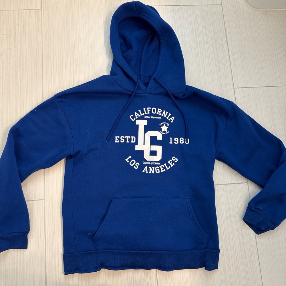 Unk Blue Athletic Hoodie Sweatshirt